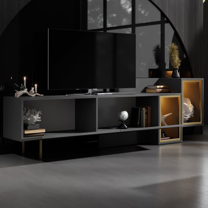 Hanah Home Tenon - Antracita, Dorado